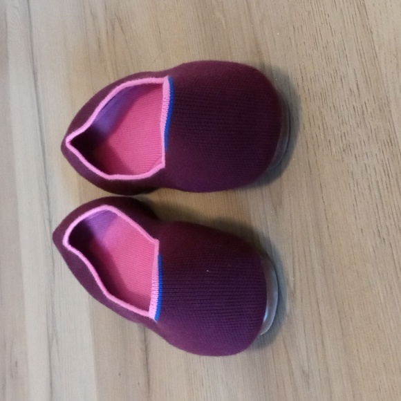 Rothys The Point Merino burgundy size 9.5 - Picture 5 of 7